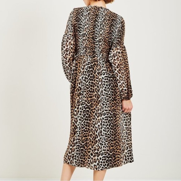 Ganni Georgette Smock Dress - Picture 3 of 4